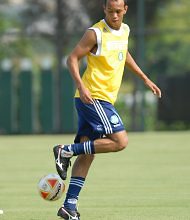 Alemo marcou apenas um gol no Campeonato Paulista e estava afastado dos gramados por leso - Foto: Diario de S. Paulo